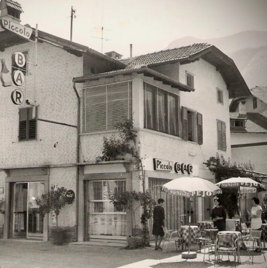 Historic photograph of the house